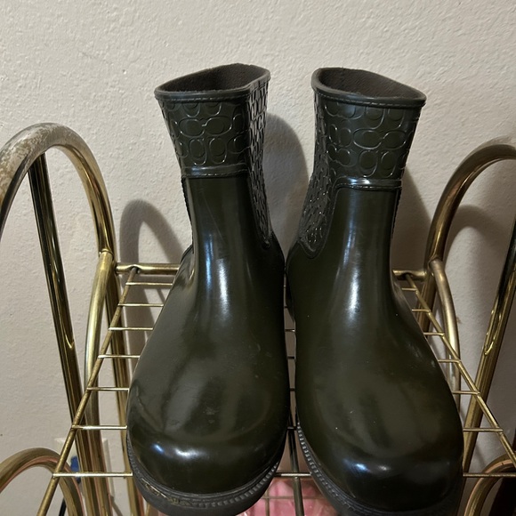 Coach rainboots - Picture 3 of 7